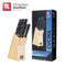RS Cucina 6pc Knife Set in Wooden Block