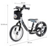 Kinderkraf Space Balance Bike Black - Image 6