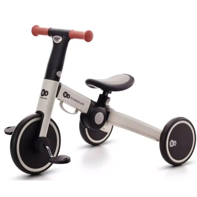 Kinderkraft Tricycle 4 Trike Silver Grey – Luxury Life Kuwait